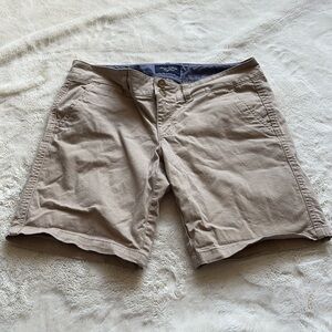 American Eagle Outfitters Cotton Breige Cargo Shorts Size 4